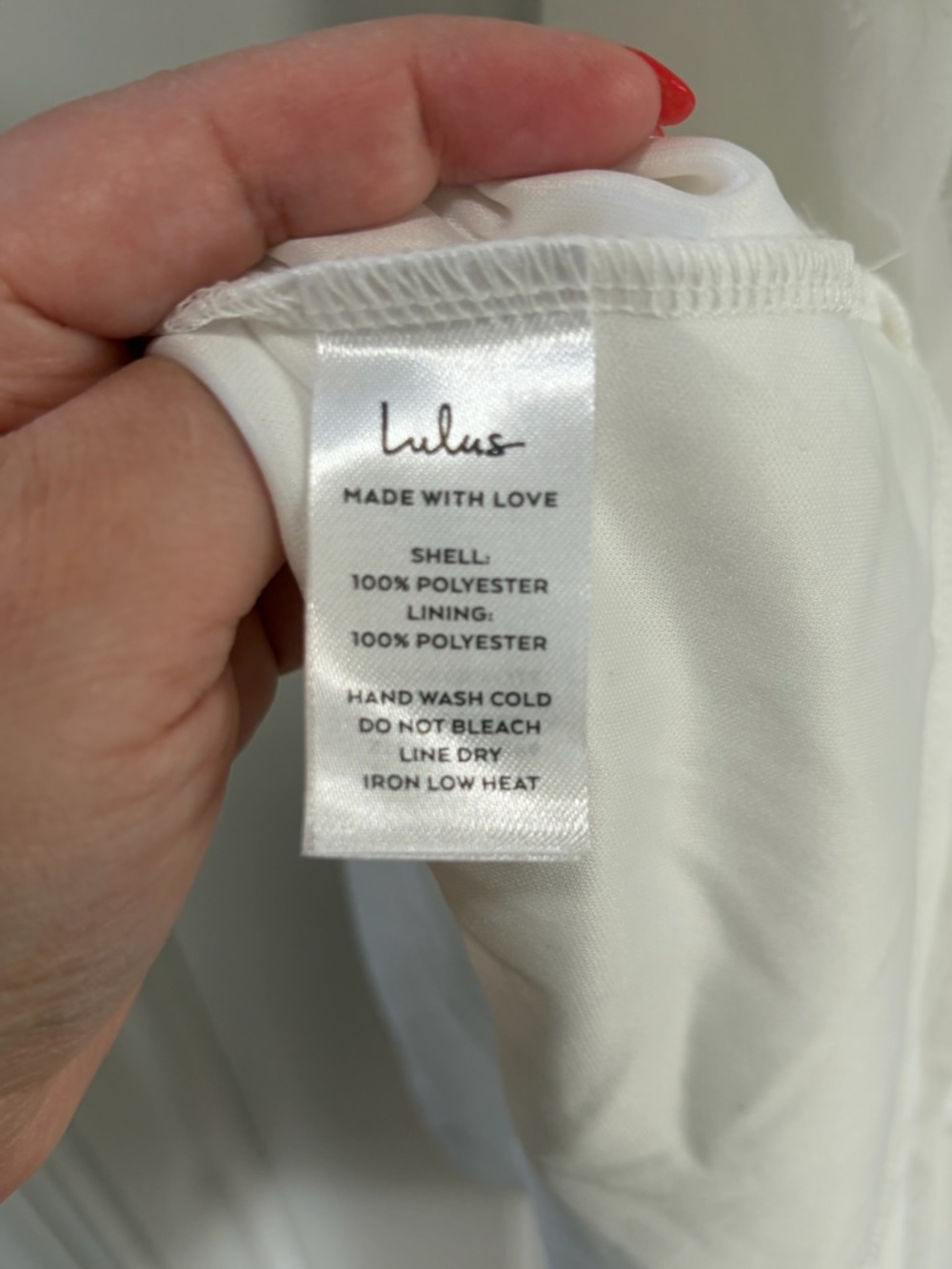 Lulus Grace and Beauty NWOT size Large White Burnout Floral Print Tiered Dress - Picture 11 of 14